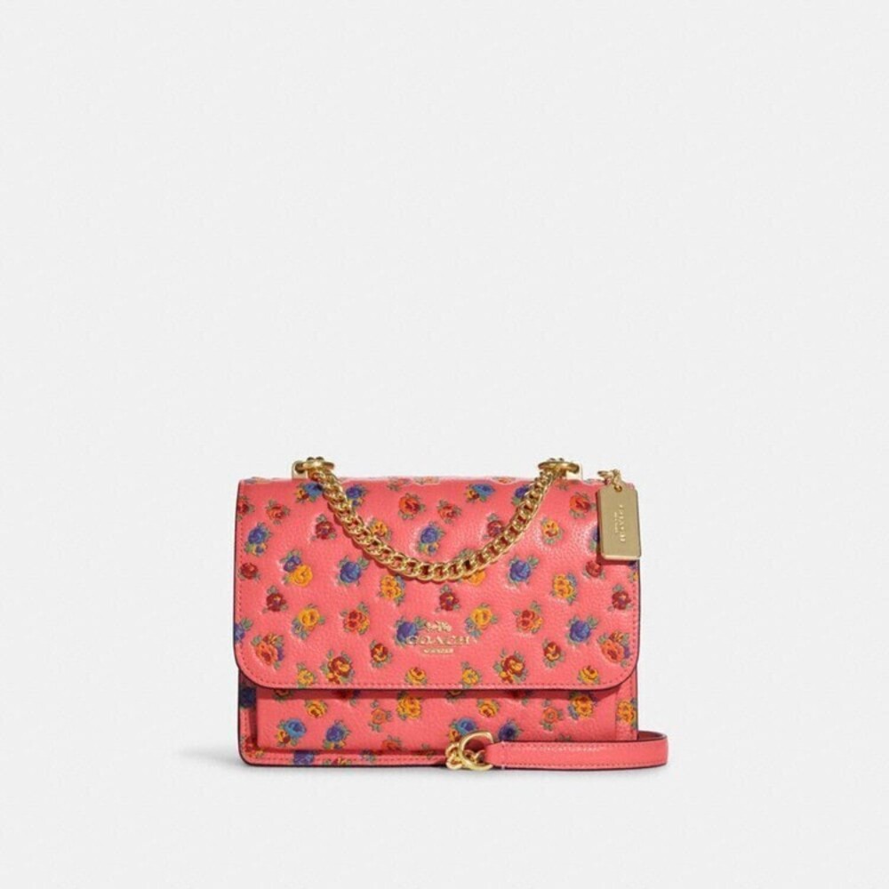 Coach Klare Crossbody With Mini Vintage Rose Print Nwt